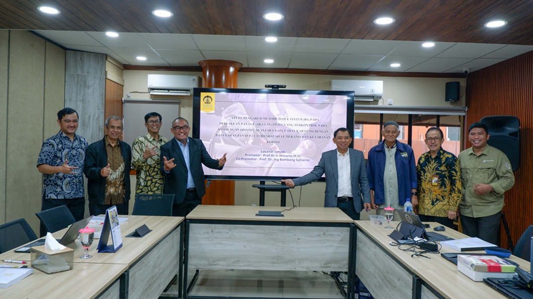 Ir. Sabandi Ismadi Resmi Meraih Gelar Doktor (S3) di Universitas Indonesia Melalui Penelitian Inovatif tentang Metode Block System pada PWHT Sambungan Dissimilar Metal